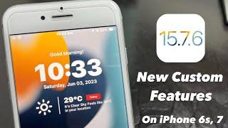 iOS 15.7.6 - New Custom Features - New iPhone Customization