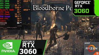 Bloodborne PC RTX 3060 ShadPS4 v0.6.1 FPS Test