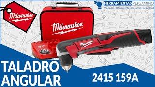 TALADRO ATORNILLADOR ANGULAR MILWAUKEE 2415 159A A BATERÍA INALÁMBRICO | HERRAMIENTAS PERGAMINO