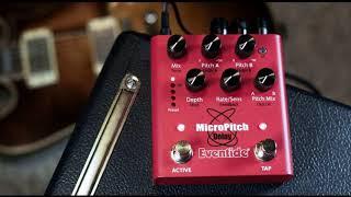 Eventide - MicroPitch Delay - A feature-rich pedal with dual pitch-shifted delays