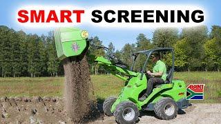 Screening bucket - AVANT OFFICIAL ATTACHMENT RANGE!