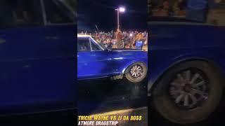 Tricia Wayne Vs JJ's arm drop #streetracing #jjsarmdrop #jjdaboss #atmoredragStrip