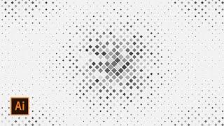 Create Halftone Pattern with Dynamic Symbol in Illustrator