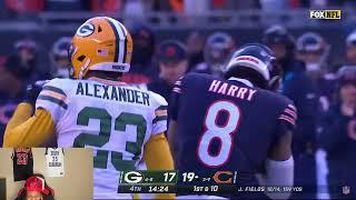 JUSTIN FIELDS IS ELITE !! JordioReacts To Green Bay Packers vs Chicago Bears | WEEK 13 HIGHLIGHTS