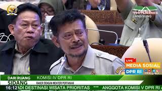 LIVE STREAMING - Komisi IV DPR RI Rapat Kerja dengan Menteri Pertanian RI