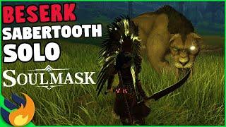 How To SOLO The Berserk Sabertooth Boss - UNLOCK BOSS Armor | Soulmask