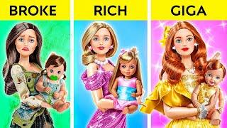 POOR vs RICH vs GIGA RICH Makeover For Doll  TikTok Gadgets Edition by Yay Time! FUN