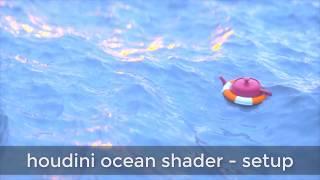 Houdini ocean shader - basic setup