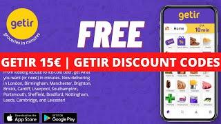 CODE PROMO GETIR 15€ | GETIR DISCOUNT CODES | HOW TO USE GET IR PROMO CODE