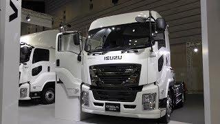 【4K動画】トレーラー（ISUZU GIGA）いすゞ（ギガトラクタ）