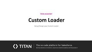 Setup/Design your Custom Loader