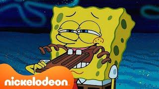 Bob l'éponge vend du chocolat  + d'autres moments emblématiques sur la nourriture | Nickelodeon