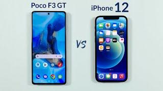 Poco F3 GT vs iPhone 12 Speed Test & Camera Comparison