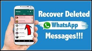 How To Recover Deleted WhatsApp Messages in Android Phone?