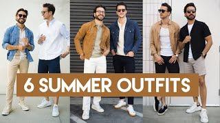6 Summer Outfits | Men’s Summer Lookbook With Alex Costa