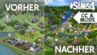 Schöne Welt-Karten  Die Sims 4 Map Replacement Mod als Download | Mods & CC Vorstellung!