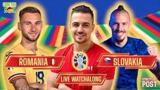 CHATTERBOX | EURO 2024 | SLOVAKIA VS ROMANIA | LIVE WATCHALONG