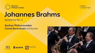 Brahms: Symphony No. 4 / Barenboim · Berliner Philharmoniker