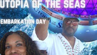 Utopia of the Sea's Embarkation Day/2nd Largest Ship-Holiday Cruise-Best Ever-2024