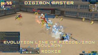 Digimon Master Evolution Line Of PicoDevimon (Soulmon)-Rookie #short