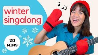 20 Minute Winter Singalong | Fun Learning Songs for Kids | Miss Katie Sings