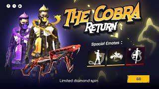 Finally Cobra Bundle Return  | Cobra Legendary Bundle Return Free Fire | Free Fire New Event