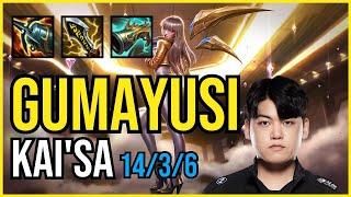 GUMAYUSI - KAI'SA vs. SAMIRA ADC | KR CHALLENGER | PATCH 11.2