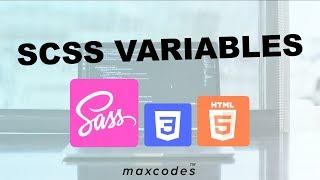 SASS SCSS Variables - Learn Quick & Easy.