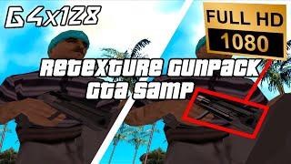 REMAKE HD GUNPACK 1024x1024 - GTA SAMP FULL HD 2021 / M4 DEAGLE SHOTGUN RIFLE BAT AK 47