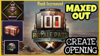 RP 100 MAXED OUT and RP create opening and other create opening..