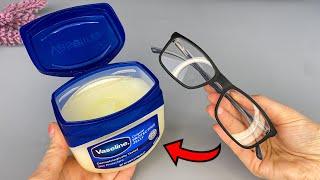 Just do one thing and the scratches on your glasses disappear immediately 