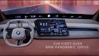 The First Ever BMW Panoramic iDrive