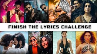 Finish The Lyrics challenge!! Finish The Famous Indian Song Lyrics | Musicology