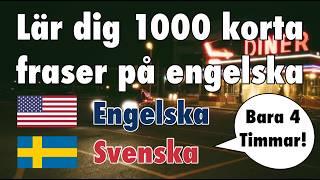 Lär dig 1000 korta fraser på engelska – Perfekt för nybörjare och för att fräscha upp din engelska!