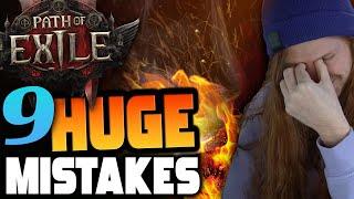 The 9 HUGE Mistakes I Made In Path of Exile 2