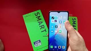 unboxing infinix smart 7 (new model 2023) review,test camera, fiche technique