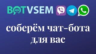 Соберём чат-бота для Вас и Вашего бизнеса