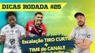 CARTOLA FC 2021 | DICAS TIRO CURTO E ESCALAÇÃO DO TIME DO CANAL | BORA MITAR