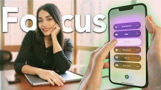 I Created a SUPER Organized Daily Routine With These iPhone Focus Modes