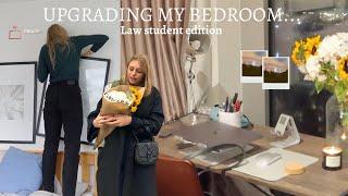 Upgrading my room - Uni Student Room Makeover & Tour!