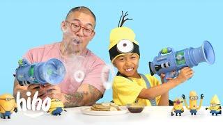 Kids Try Minions' Favorite Foods | HiHo Kids