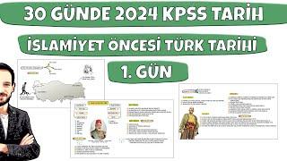 İslamiyet Öncesi Türk Tarihi 1. GÜN - 30 GÜNDE KPSS TARİH KAMPI