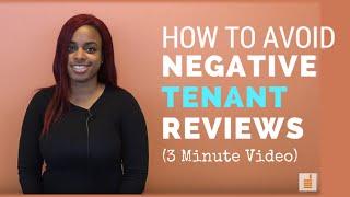 How to Prevent Negative Tenant Reviews - Property Management Education