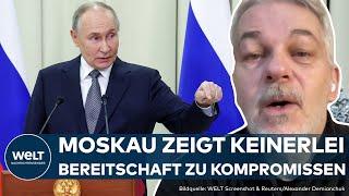 UKRAINE-KRIEG: Scharfe Kritik an Wladimir Putin! Moskau blockiert Verhandlungen für Waffenstillstand