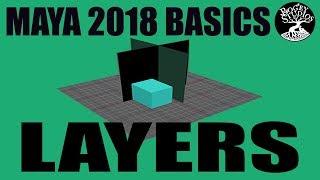 Autodesk Maya 2018 Basics- Creating Layers