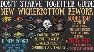 NEW Wickerbottom Rework Update - 11 NEW Books & More - Don't Starve Together Guide [BETA]