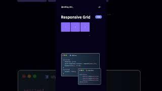 Responsive Grid using CSS 