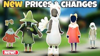 Season Of Moomin | New Changes And Prices | Sky Cotl | #skycotl