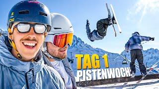 FREESTYLE SKIFAHREN mit Trymacs, Paul, ChefStrobel & Nici