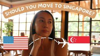 Pros and cons of moving to Singapore  as told by an American